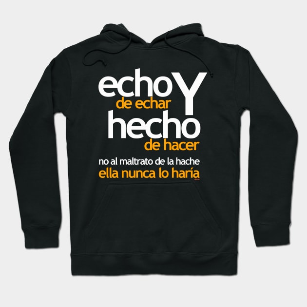 Hache 1 Hoodie by eltronco